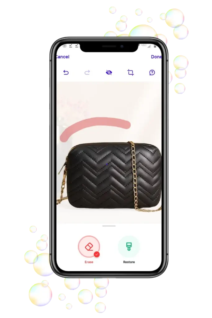 Photoroom Mod APK v2026.15.02 (Pro Unlocked) & No Watermarks 2026 19 Retouch Tool